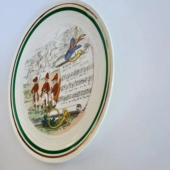 Antique Plates, 2 Parry Vielle PV French Limoges - Picture 7 of 10